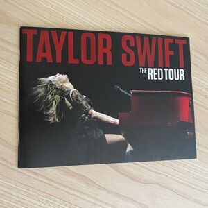 Official Taylor Swift The Red Tour Book with Poster